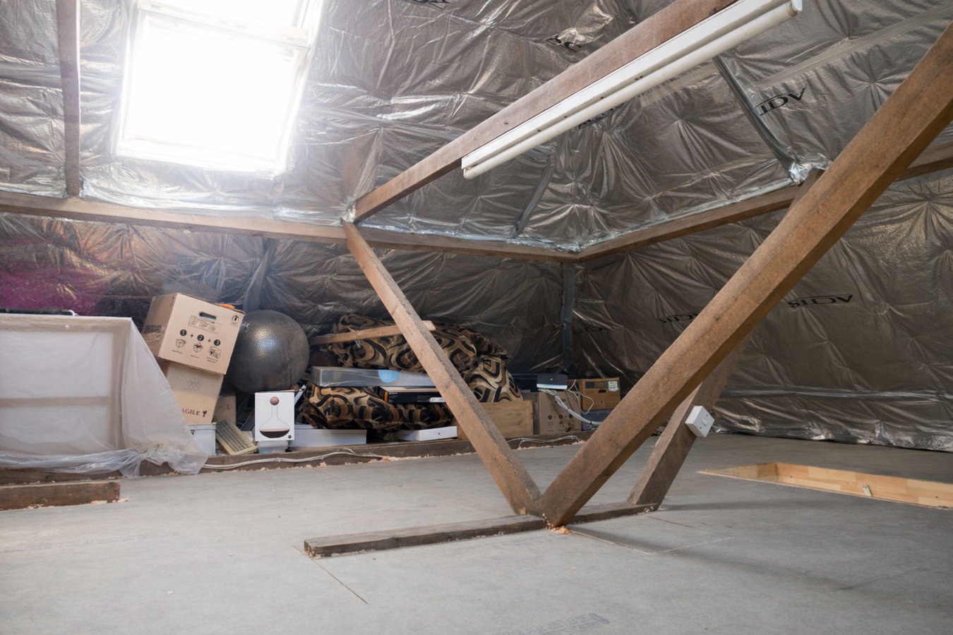 Attic insulation in Big Spring, TX