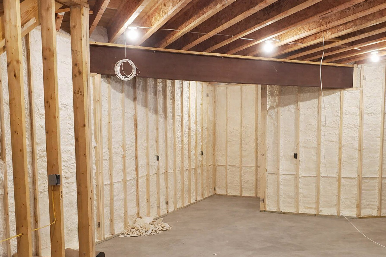 Basement insulation in Big Spring, TX