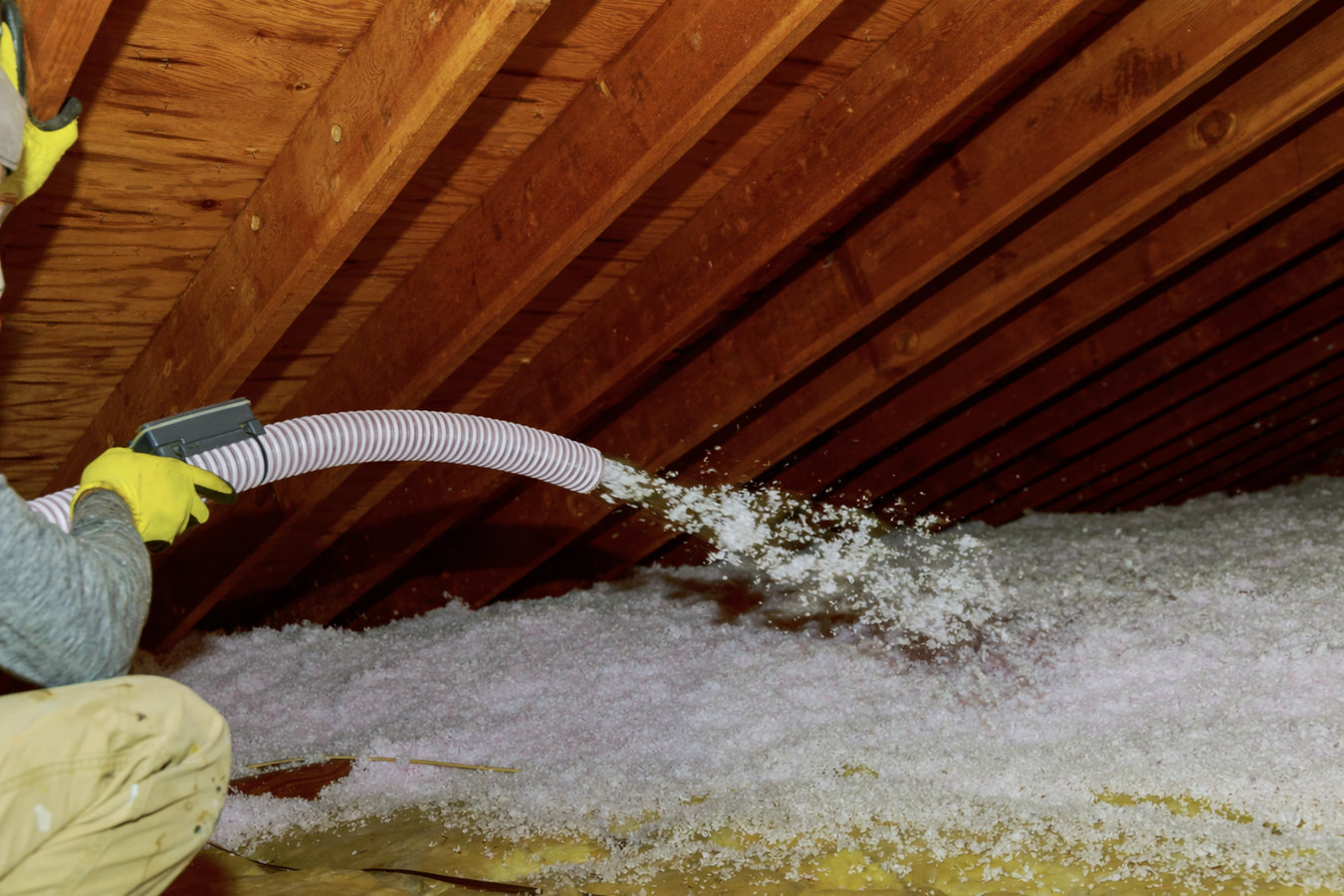 Blown-in insulation in Big Spring, TX